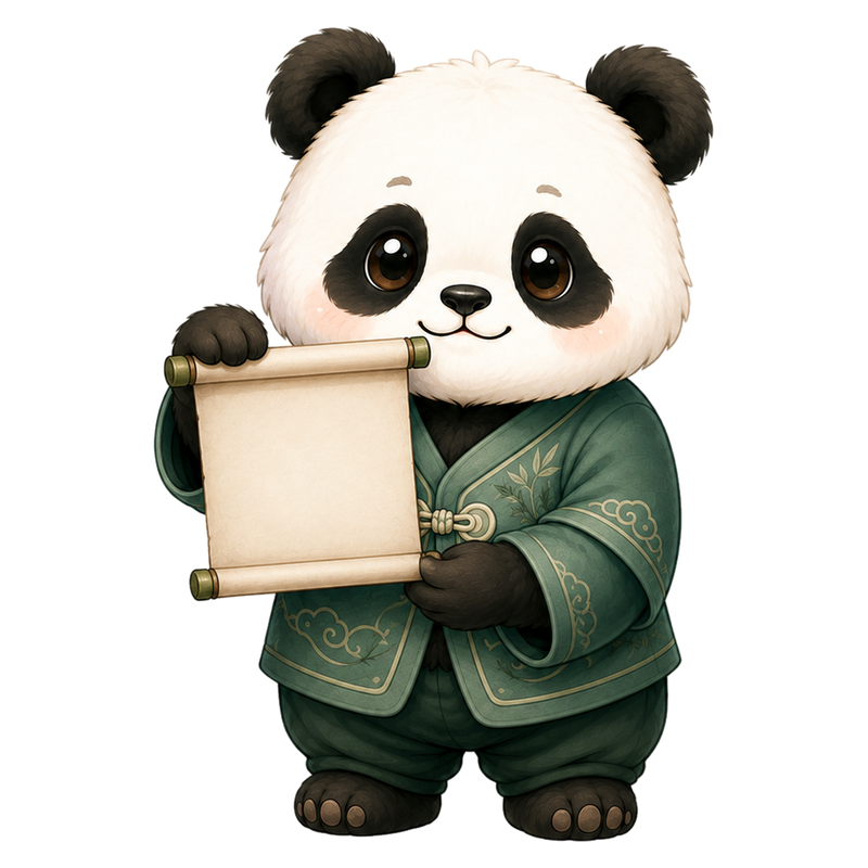 Bao mit Tipp-Zettel
